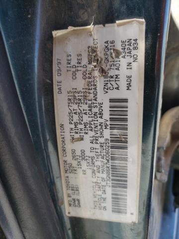 Photo 10 from auction – 1998 TOYOTA 4RUNNER SR with VIN JT3GN86R7W0060259