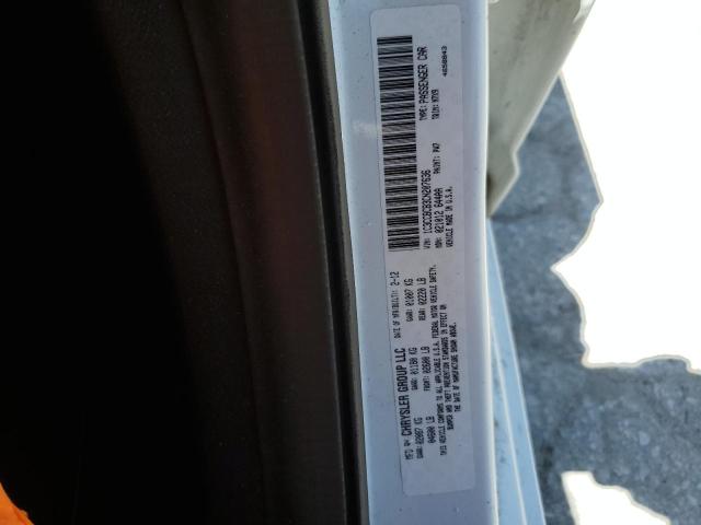 Photo 10 from auction – 2012 CHRYSLER 200 LIMITE with VIN 1C3CCBCB3CN207636