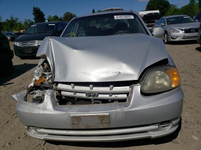 Photo 9 from auction – 2003 HYUNDAI ACCENT GL with VIN KMHCG45C13U472591