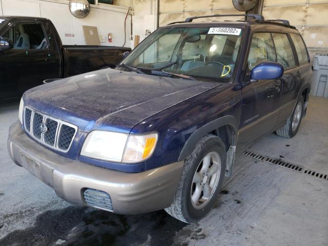 Photo 2 from auction – 2002 SUBARU FORESTER S with VIN JF1SF65522H703558