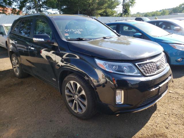 KIA SORENTO SX 2014 with VIN 5XYKWDA71EG539691 - Photo from auction