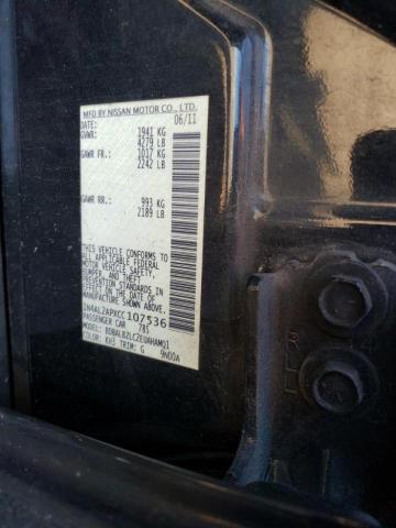 Photo 10 from auction – 2012 NISSAN ALTIMA BAS with VIN 1N4AL2APXCC107536