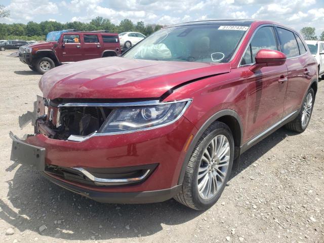 Photo 2 from auction – 2016 LINCOLN MKX RESERV with VIN 2LMTJ8LR5GBL74597