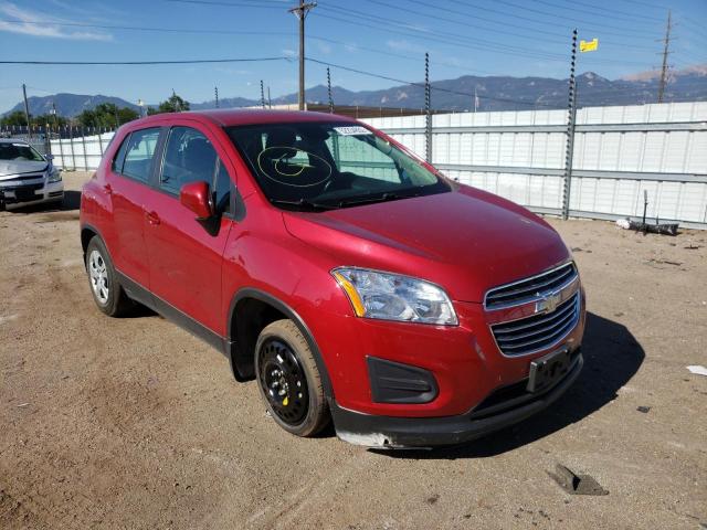 Foto 1 de la subasta – 2015 CHEVROLET TRAX LS con VIN KL7CJKSB9FB102430