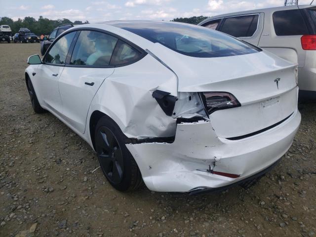 Photo 3 from auction – 2021 TESLA MODEL 3 with VIN 5YJ3E1EA8MF025371
