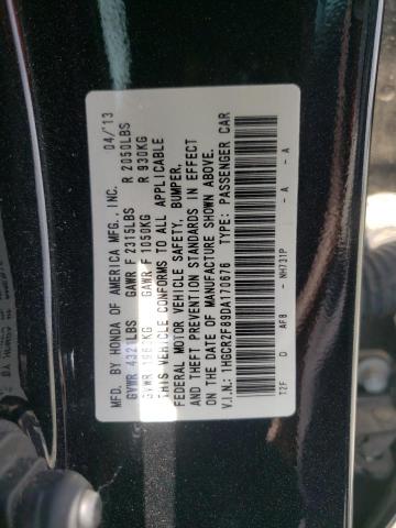 Photo 10 from auction – 2013 HONDA ACCORD EXL with VIN 1HGCR2F89DA170676