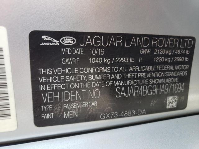 Photo 10 from auction – 2017 JAGUAR XE with VIN SAJAR4BG9HA971694