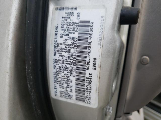 Photo 10 from auction – 2001 TOYOTA AVALON XL with VIN 4T1BF28B01U130357