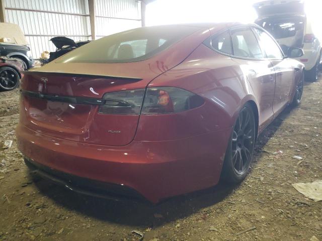Photo 4 from auction – 2021 TESLA MODEL S with VIN 5YJSA1E66MF439106