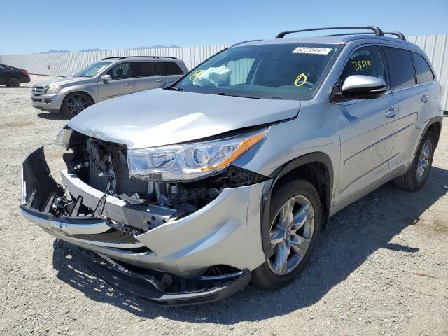 Photo 2 from auction – 2016 TOYOTA HIGHLANDER with VIN 5TDYKRFH4GS172876