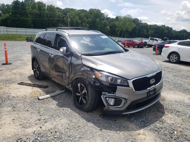 KIA SORENTO EX 2016 with VIN 5XYPHDA50GG082115 - Photo from auction