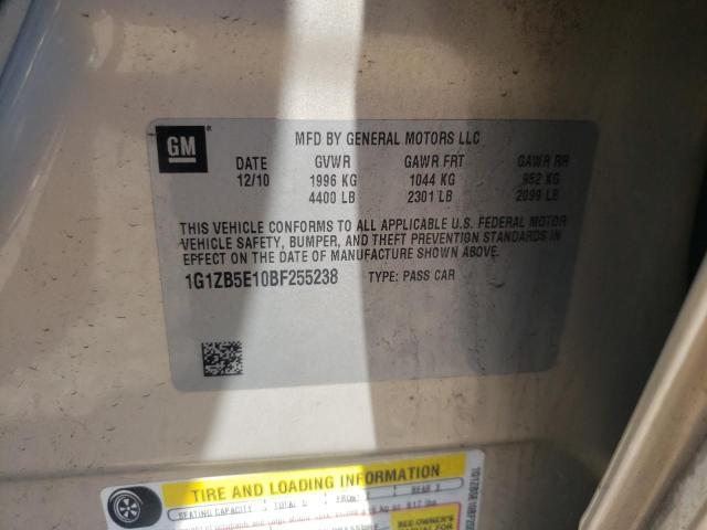 Photo 10 from auction – 2011 CHEVROLET MALIBU LS with VIN 1G1ZB5E10BF255238