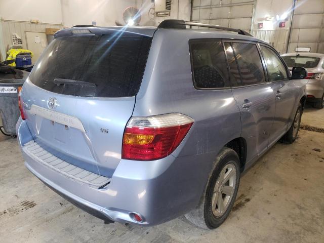 Photo 4 from auction – 2008 TOYOTA HIGHLANDER with VIN JTEDS41A282057080