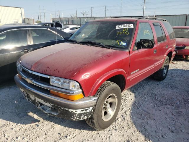 Photo 2 from auction – 2002 CHEVROLET BLAZER with VIN 1GNCS13W32K111170
