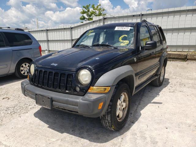 Photo 2 from auction – 2007 JEEP LIBERTY SP with VIN 1J4GL48K37W508659