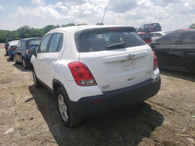 Photo 3 from auction – 2016 CHEVROLET TRAX LS with VIN 3GNCJNSB9GL279703
