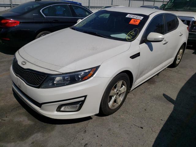 Photo 2 from auction – 2015 KIA OPTIMA LX with VIN KNAGM4A78F5549377