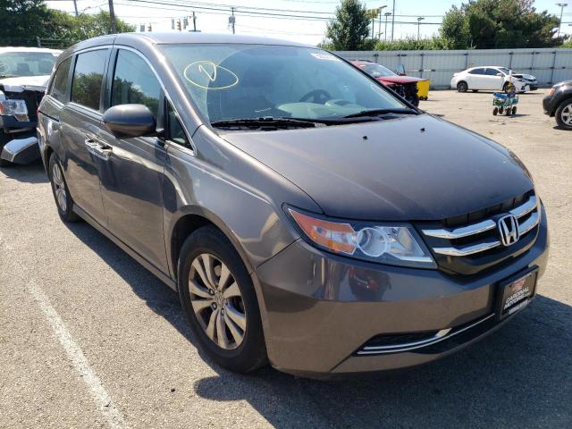 Photo 1 from auction – 2016 HONDA ODYSSEY SE with VIN 5FNRL5H34GB095152