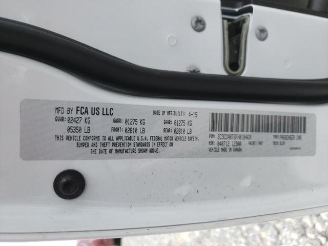 Photo 10 from auction – 2015 CHRYSLER 300 S with VIN 2C3CCABT6FH818469