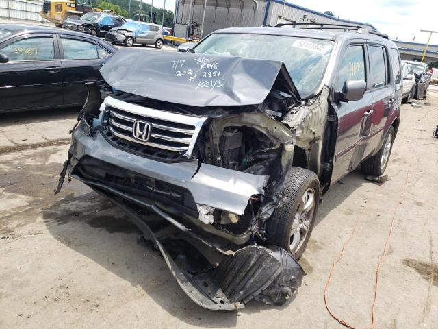 Photo 2 from auction – 2013 HONDA PILOT EXL with VIN 5FNYF4H56DB002951