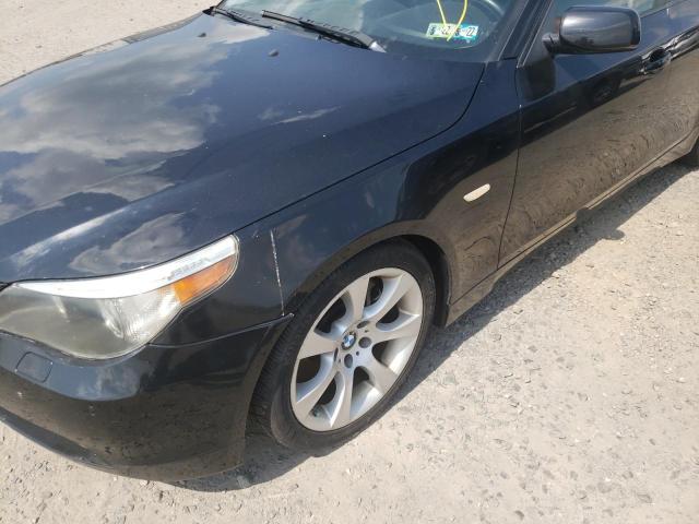 Photo 9 from auction – 2007 BMW 550 I with VIN WBANB53597CP05017