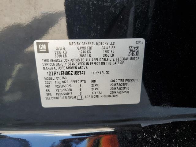Photo 10 from auction – 2016 GMC SIERRA C15 with VIN 1GTR1LEH0GZ168747