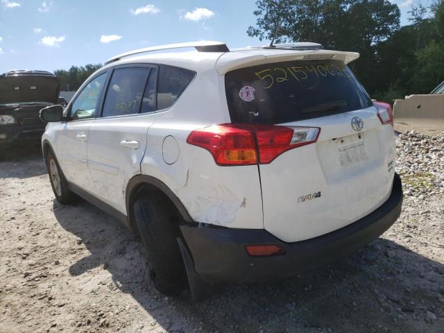Photo 3 from auction – 2015 TOYOTA RAV4 XLE with VIN 2T3RFREV1FW266422
