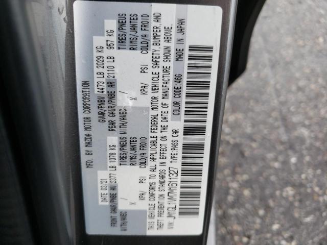 Zdjęcie 10 z aukcji – 2021 MAZDA 6 TOURING z VIN JM1GL1VM7M1611327