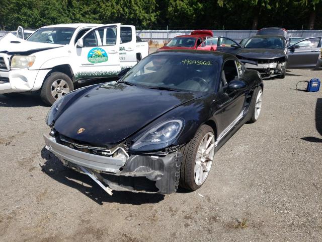 Photo 2 from auction – 2017 PORSCHE CAYMAN with VIN WP0AA2A88HS270160