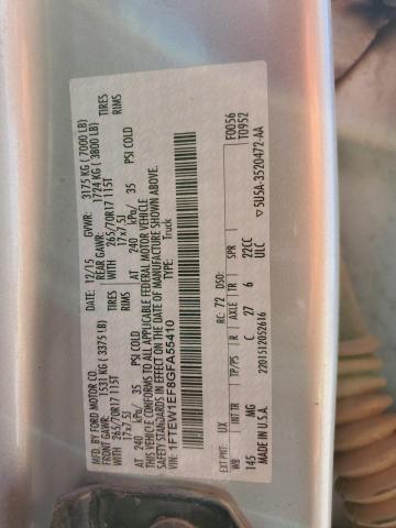Photo 10 from auction – 2016 FORD F150 SUPER with VIN 1FTEW1EF8GFA55410