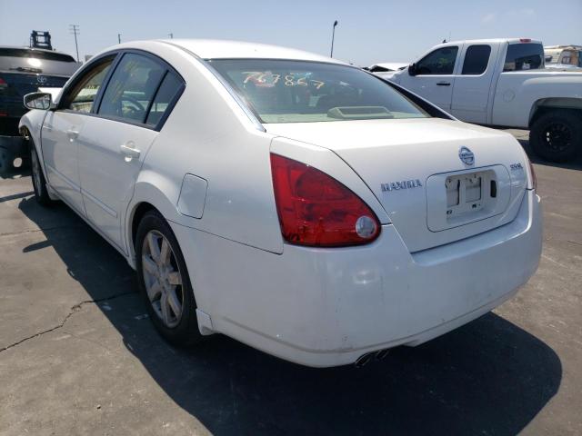 Photo 3 from auction – 2004 NISSAN MAXIMA SE with VIN 1N4BA41E04C880621