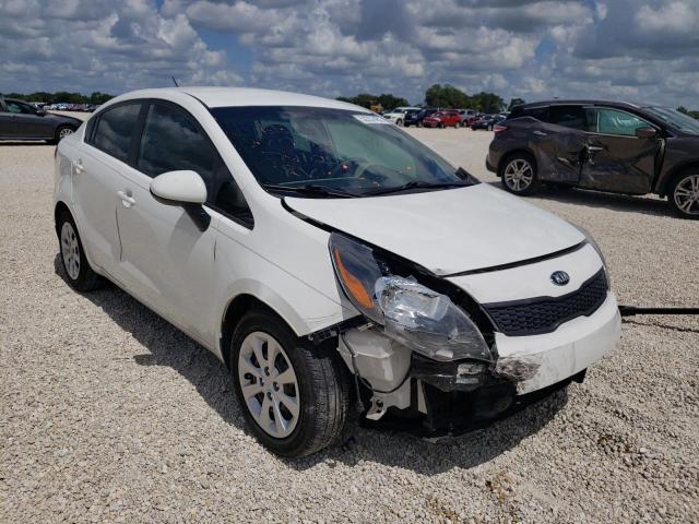 KIA RIO LX 2016 with VIN KNADM4A36G6639798 - Photo from auction