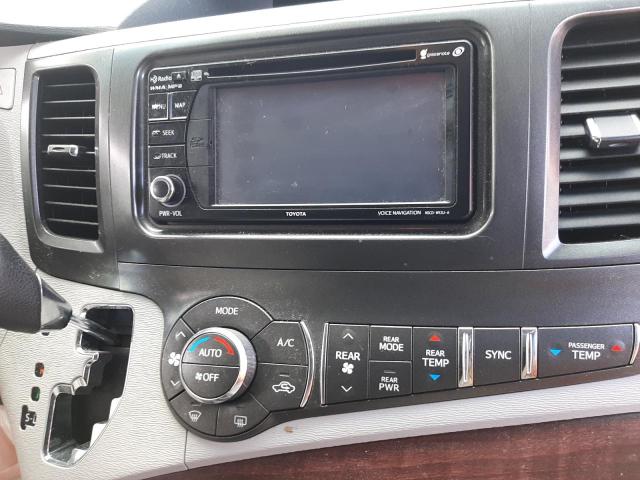 Photo 9 from auction – 2013 TOYOTA SIENNA XLE with VIN 5TDYK3DC1DS281702