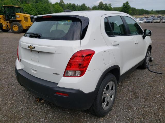 Photo 4 from auction – 2015 CHEVROLET TRAX LS with VIN 3GNCJKSB6FL223909