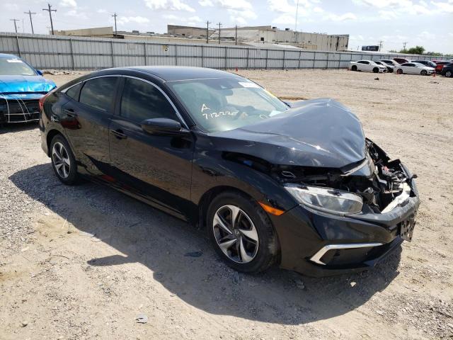 HONDA CIVIC LX 2019 with VIN 19XFC2E68KE031341 - Photo from auction