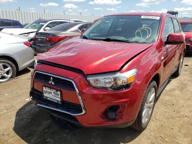 Photo 2 from auction – 2014 MITSUBISHI OUTLANDER with VIN 4A4AR3AU6EE007230