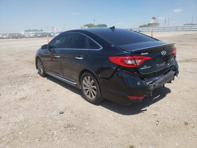 Photo 3 from auction – 2017 HYUNDAI SONATA SPO with VIN 5NPE34AF5HH587706