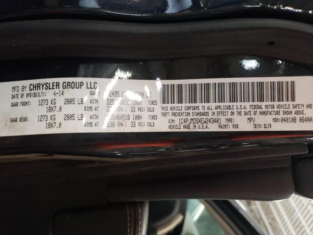 Photo 10 from auction – 2014 JEEP CHEROKEE L with VIN 1C4PJMDSXEW243401