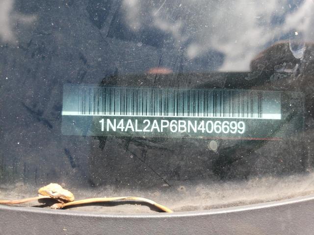 Photo 10 from auction – 2011 NISSAN ALTIMA BAS with VIN 1N4AL2AP6BN406699