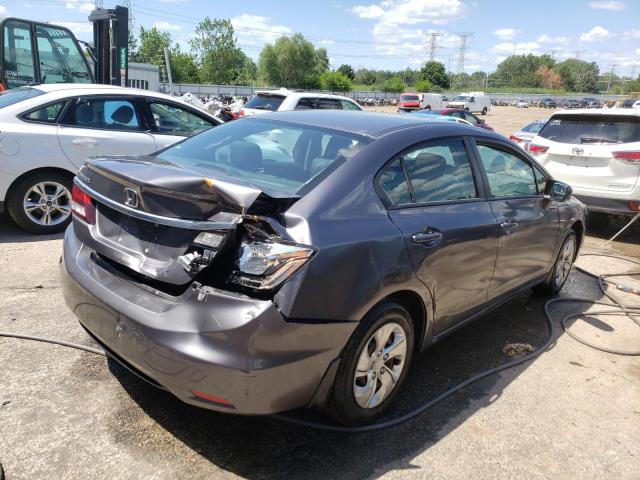 Photo 4 from auction – 2014 HONDA CIVIC LX with VIN 19XFB2F56EE047874