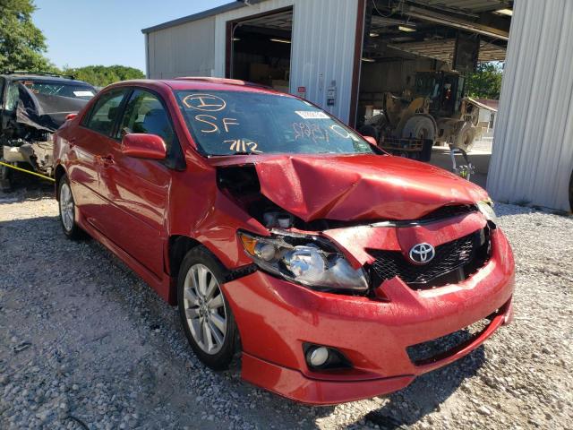 TOYOTA COROLLA BA 2009 with VIN 1NXBU40E39Z134356 - Photo from auction
