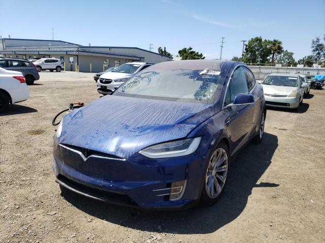 Photo 2 from auction – 2020 TESLA MODEL X with VIN 5YJXCDE26LF261288