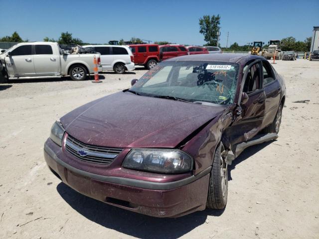 Photo 2 from auction – 2004 CHEVROLET IMPALA with VIN 2G1WF52E649421076