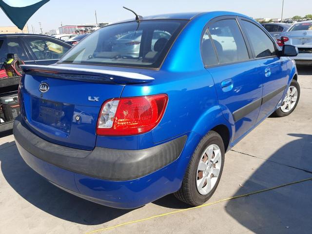 Photo 4 from auction – 2007 KIA RIO with VIN KNADE123076288672