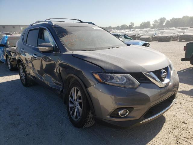 NISSAN ROGUE S 2014 with VIN 5N1AT2MVXEC837742 - Photo from auction