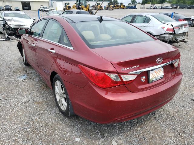 Photo 3 from auction – 2012 HYUNDAI SONATA SE with VIN 5NPEC4AC5CH397399