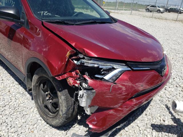 Photo 9 from auction – 2018 TOYOTA RAV4 LE with VIN JTMBFREV4JD237956