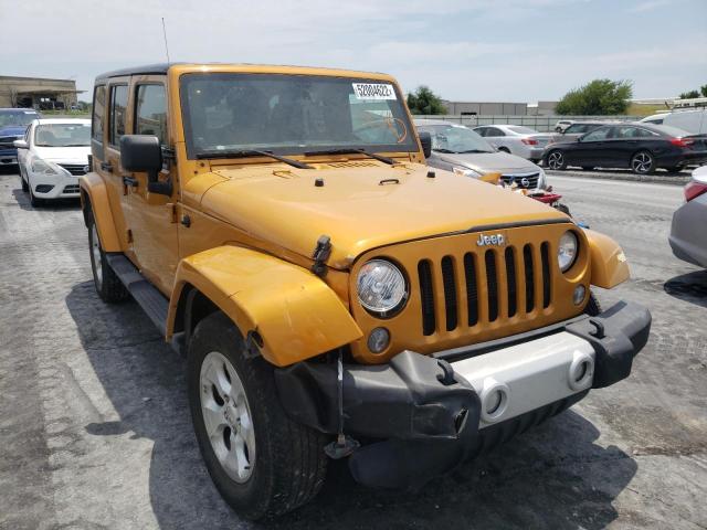 JEEP WRANGLER U 2014 with VIN 1C4BJWEG5EL179379 - Photo from auction