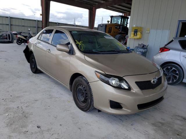 TOYOTA COROLLA BA 2009 with VIN 2T1BU40E39C160036 - Photo from auction