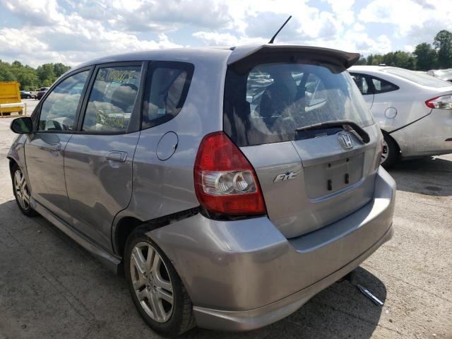 Photo 3 from auction – 2007 HONDA FIT S with VIN JHMGD38637S062809